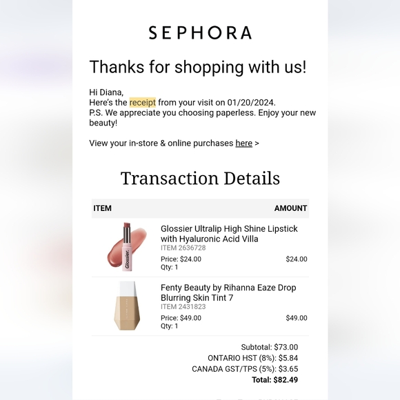 Fenty Beauty Eaze Drop Blurring Skin Tint (Shade 7) - Picture 4 of 4